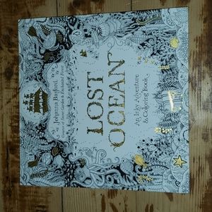 Lost Ocean: An Inky Adventure & Coloring Book
